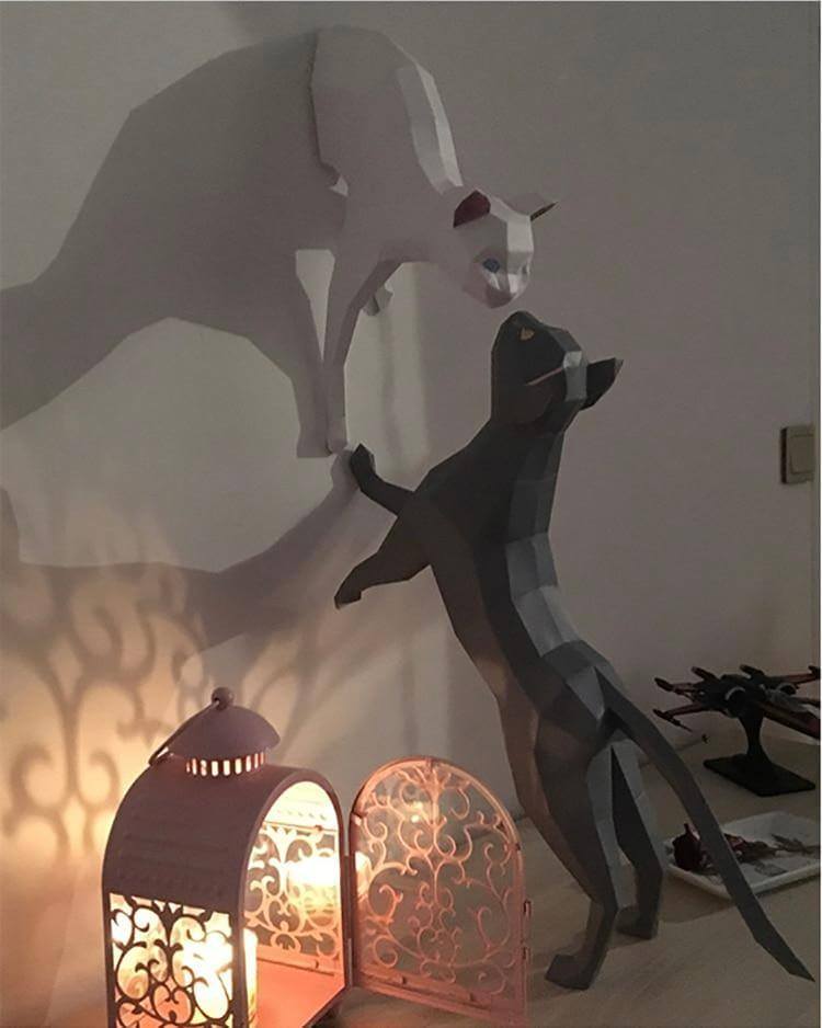 Nordic Handmade Cat Home Decor - Image 3