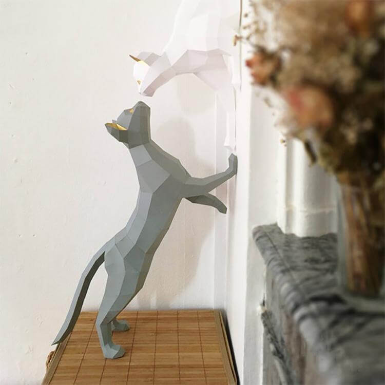 Nordic Handmade Cat Home Decor - Image 6