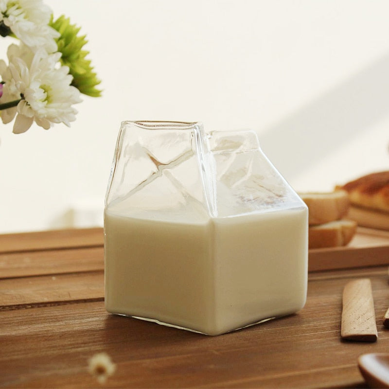 Handmade Transparent Milk Glass - Image 1