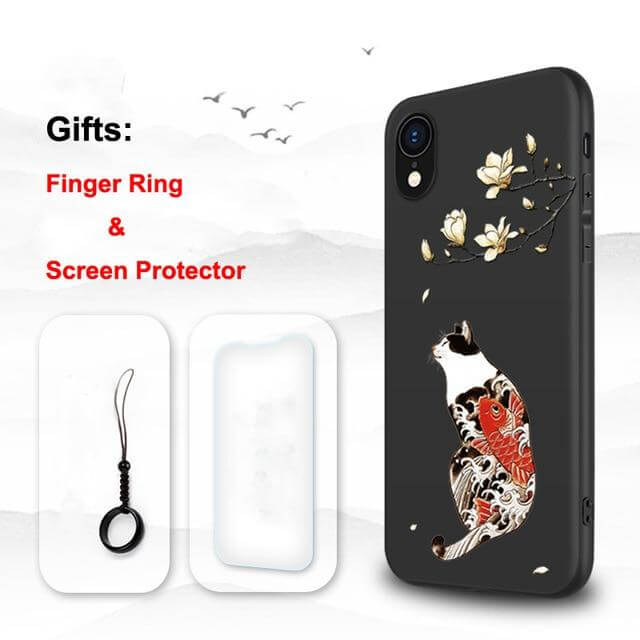 Japanese Art Matte iPhone Cases - Image 1