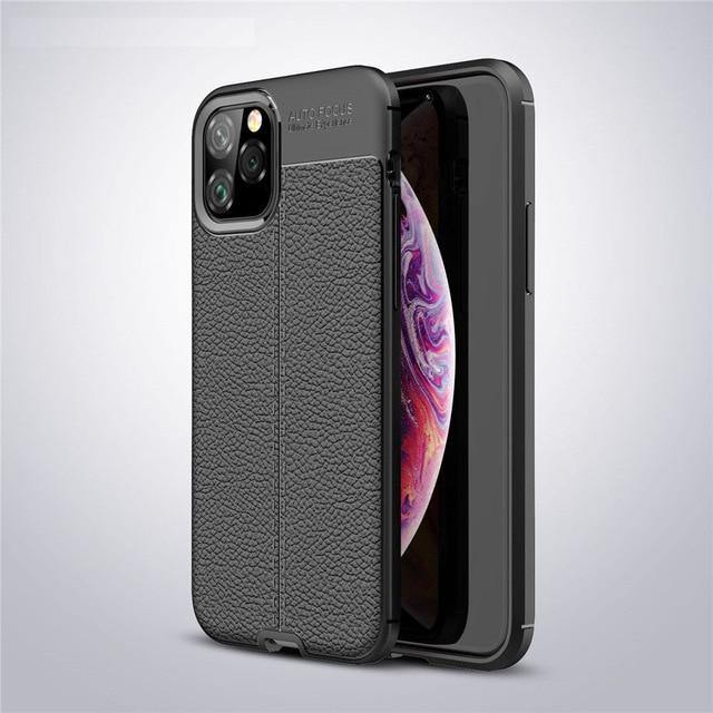 Business Style Leather iPhone 11 Case - Image 12