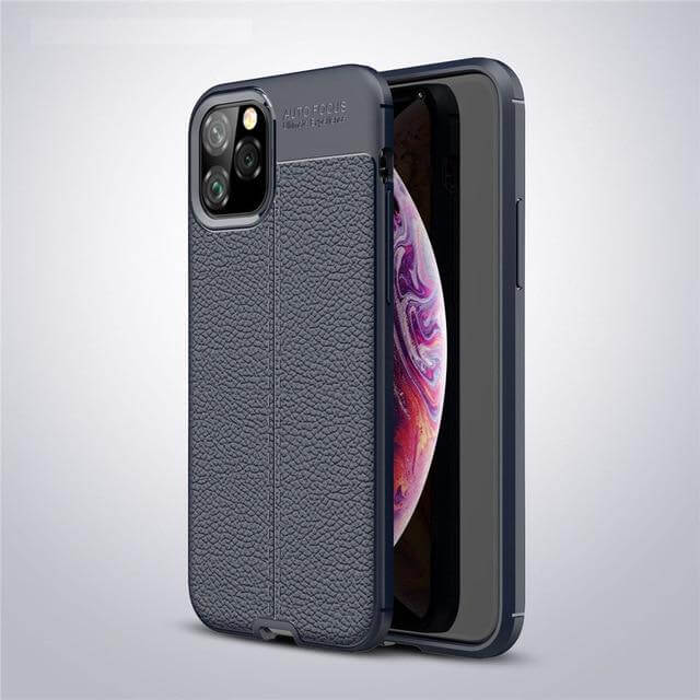 Business Style Leather iPhone 11 Case - Image 4