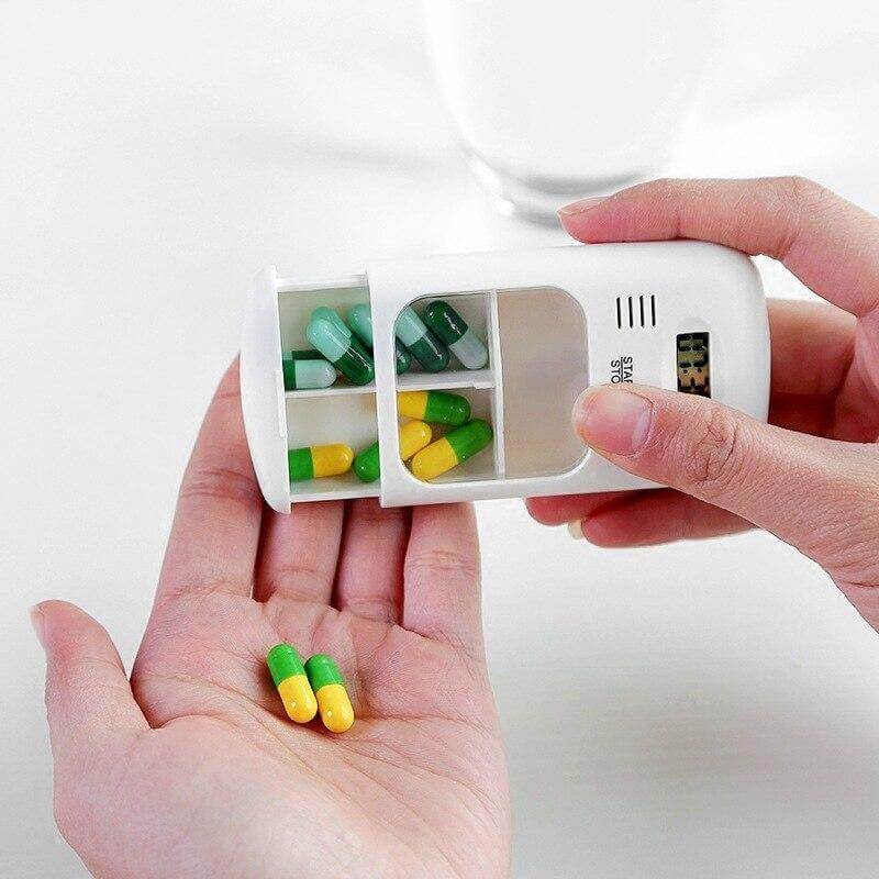 Mini Pill Reminder Organizer Timer Box - Image 4