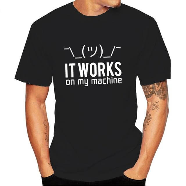 It Works on My Machine T-Shirt - Image 1