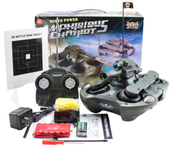 360 Rotatable Waterproof Remote Control Tank Boat - Image 6