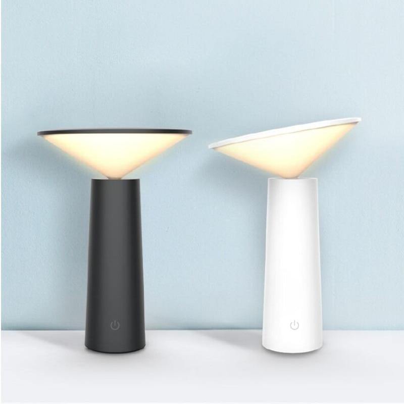 Touch Switch Chargeable 3 Modes LED Dimmable Desk Reading Lamp - Image 8