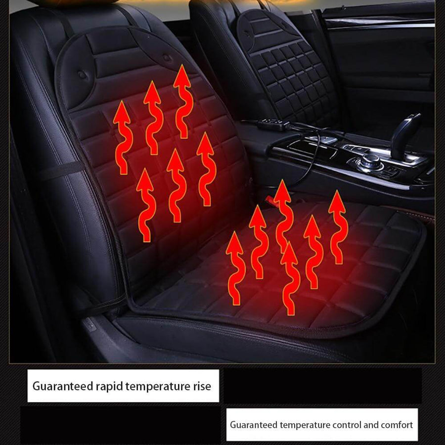 Universal 2Pcs/Set 12V Heated Car Seat Cushion Pad - Image 4
