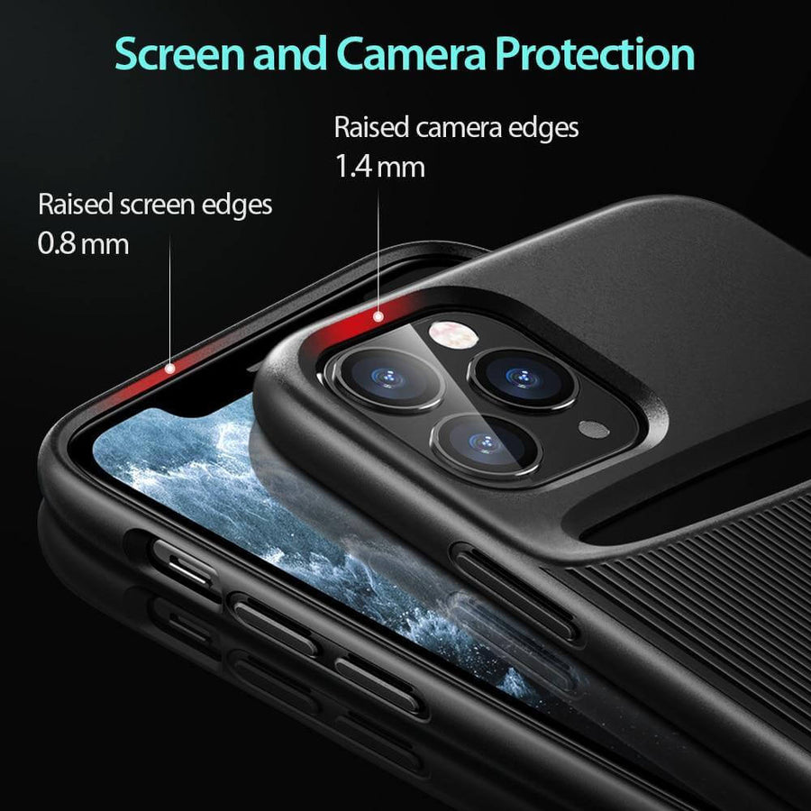 Business Style Protective iPhone Case with Cardholder - Image 5