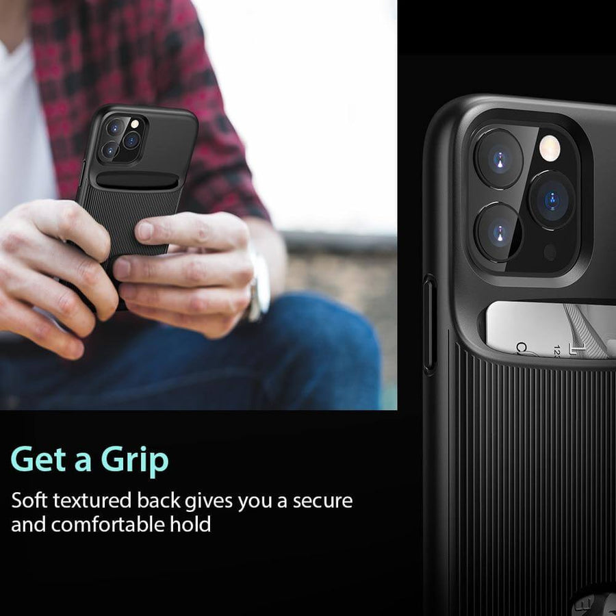 Business Style Protective iPhone Case with Cardholder - Image 3