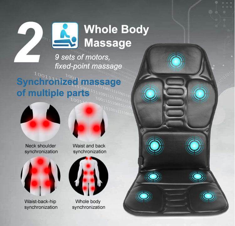Electric Portable Heating Cushion Car Massager - Image 5