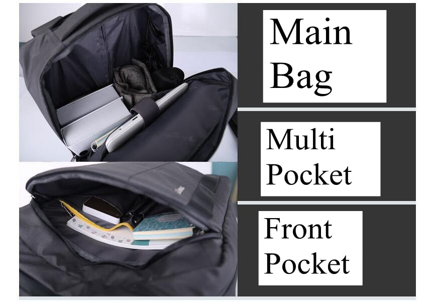 Men Business Travel Trolley Backpack - Image 4