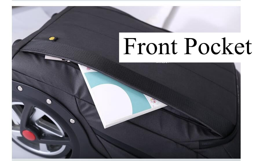 Men Business Travel Trolley Backpack - Image 5