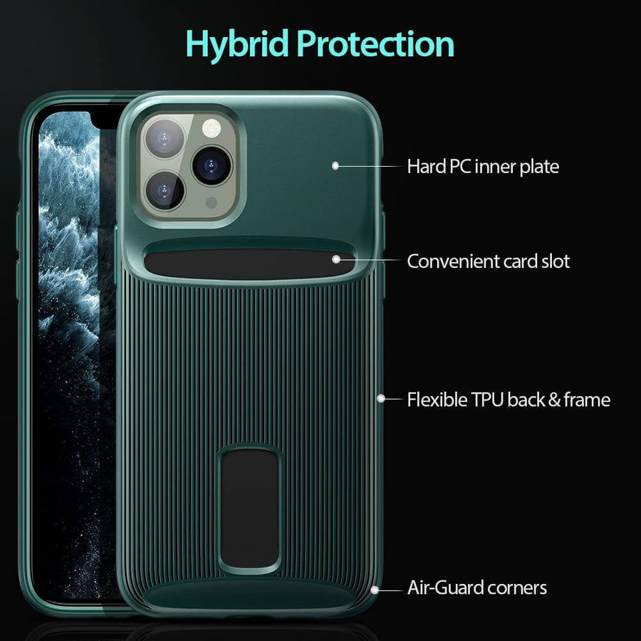 Business Style Protective iPhone Case with Cardholder - Image 13