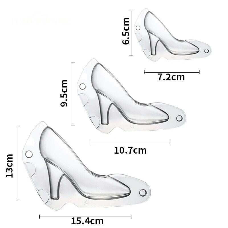 3D High Heel Shoe Chocolate Mold - Image 2