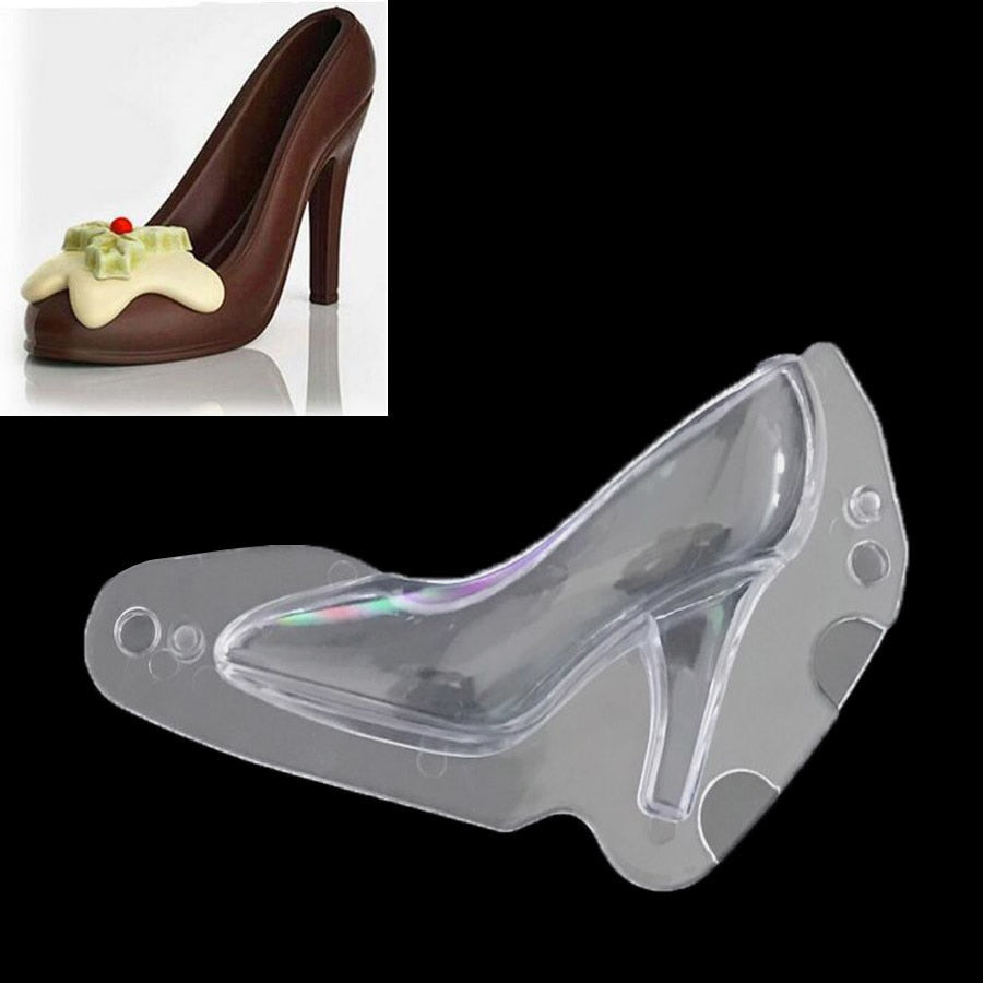 3D High Heel Shoe Chocolate Mold - Image 3