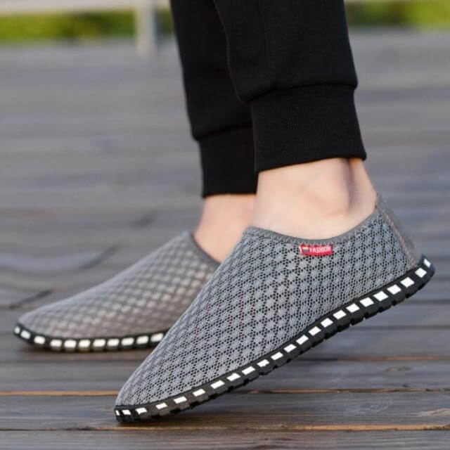 Breathable Knit Classic Men Shoes - Image 7