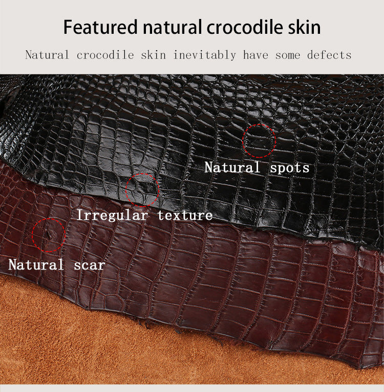 Luxury Real Crocodile Leather Case For Iphone Models - Image 2