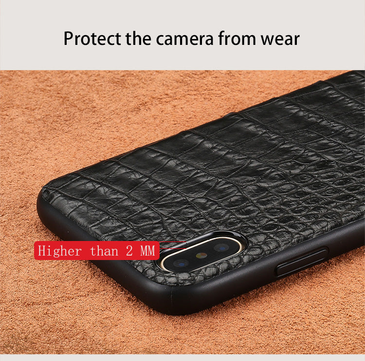 Luxury Real Crocodile Leather Case For Iphone Models - Image 6