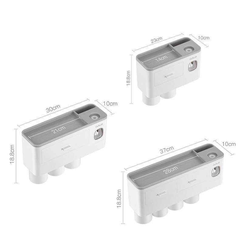 Wall-Mounted Magnetic Bathroom Organizer - Image 1