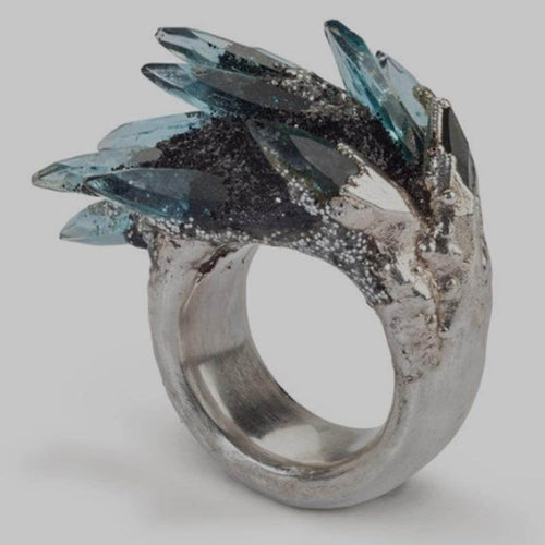 Charming Zircon Crystal Ring - Image 0