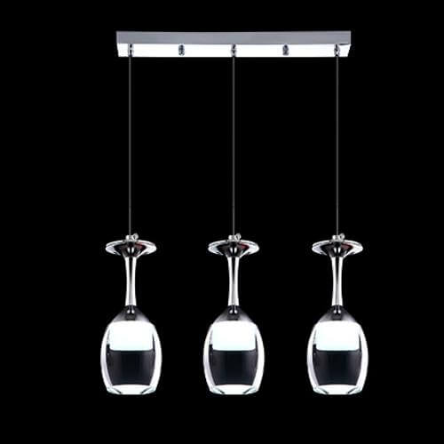 Modern Wine Glass Shaped Pendant Lights - Image 6