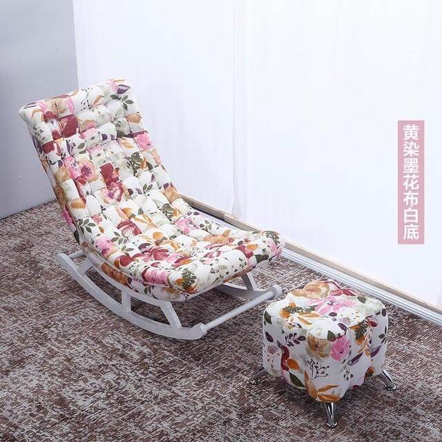 European High-end Luxury Rocking Rocking Lounge Chair - Image 13