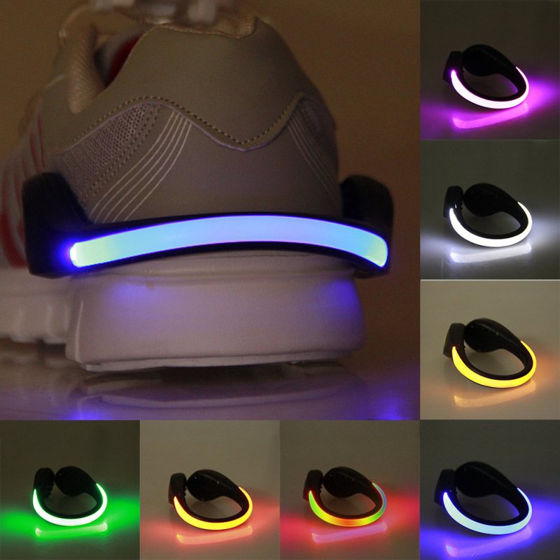 Luminous Fun Night Running Shoe Clips - Image 1
