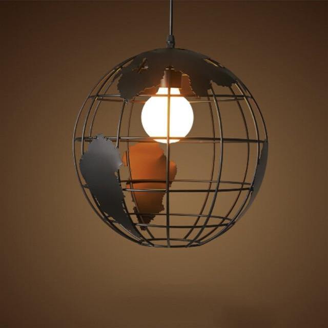 Nordic Globe Retro Lamp - Image 5