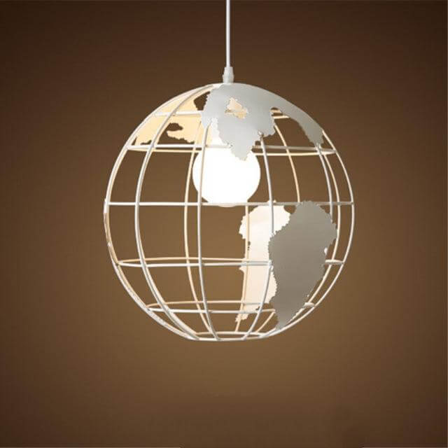Nordic Globe Retro Lamp - Image 2