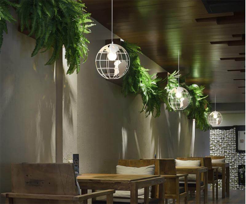 Nordic Globe Retro Lamp - Image 7