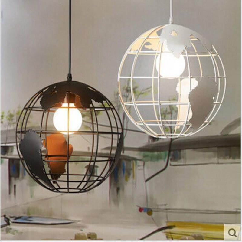 Nordic Globe Retro Lamp - Image 1