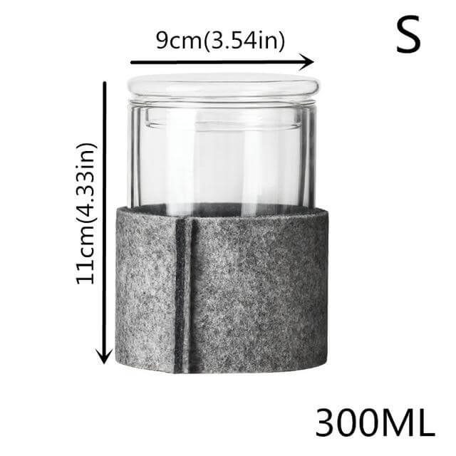 Creative Glass Tea Infuser with Wooden Lid - Image 8