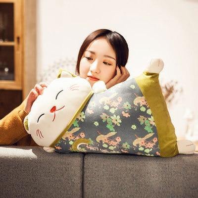 Japanese Style Cute Luck Pillow - Image 1