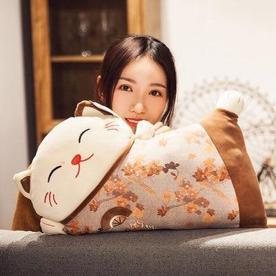 Japanese Style Cute Luck Pillow - Image 2