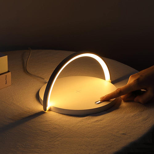2 in 1 Arch Wireless Charger with Lamp - Image 0