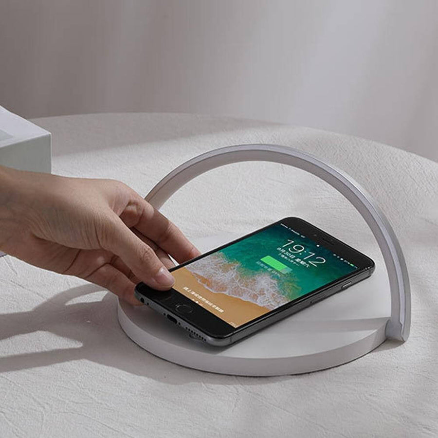 2 in 1 Arch Wireless Charger with Lamp - Image 1