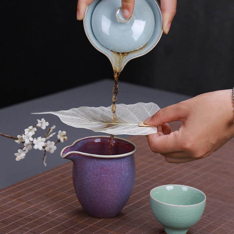 2pcs Bodhi Leaf Creative Tea Filter - Image 1
