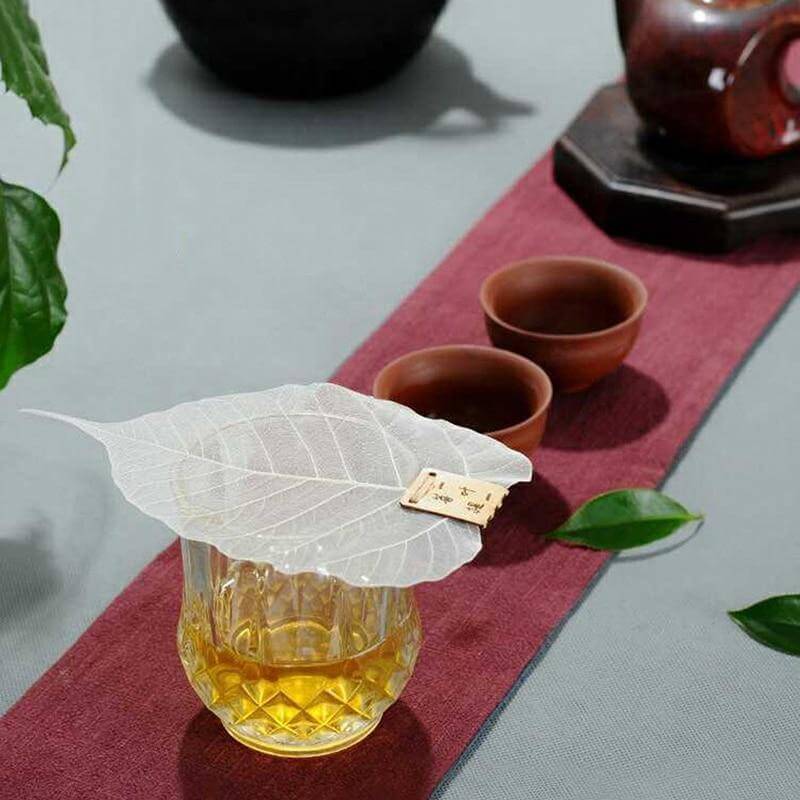 2pcs Bodhi Leaf Creative Tea Filter - Image 2