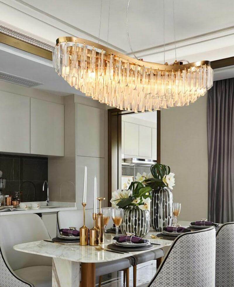 Dream Crystal Boat Modern Chandelier Lamp - Image 4
