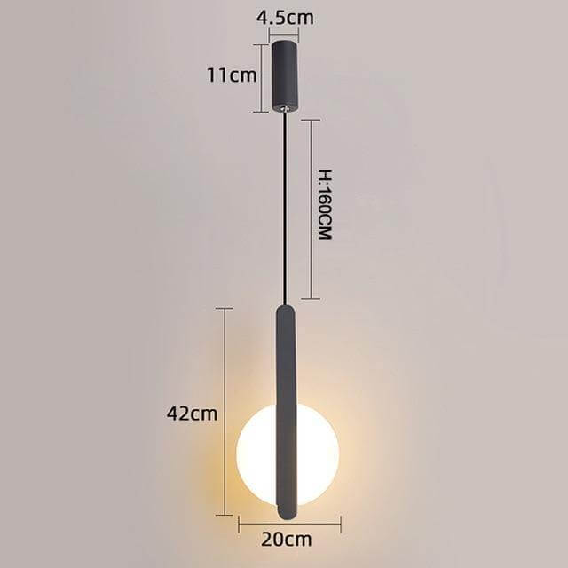Modern Led Half Sun Chandelier - Image 1