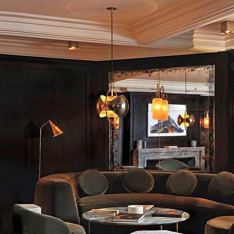 Nordic Creative Modern Ball Iron Chandelier - Image 1