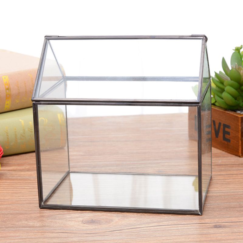 Mini Tabletop Handmade GreenHouse Terrarium - Image 4