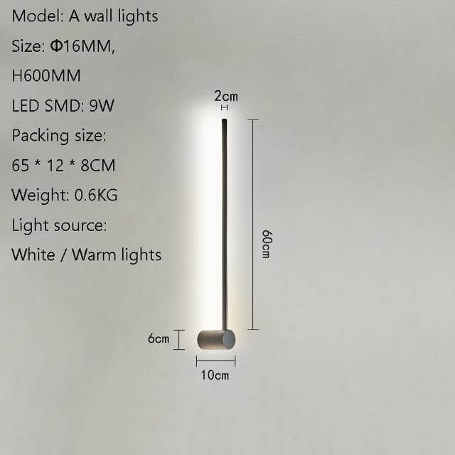 Elegant Vertical Atmospheric Floor Lamp - Image 5