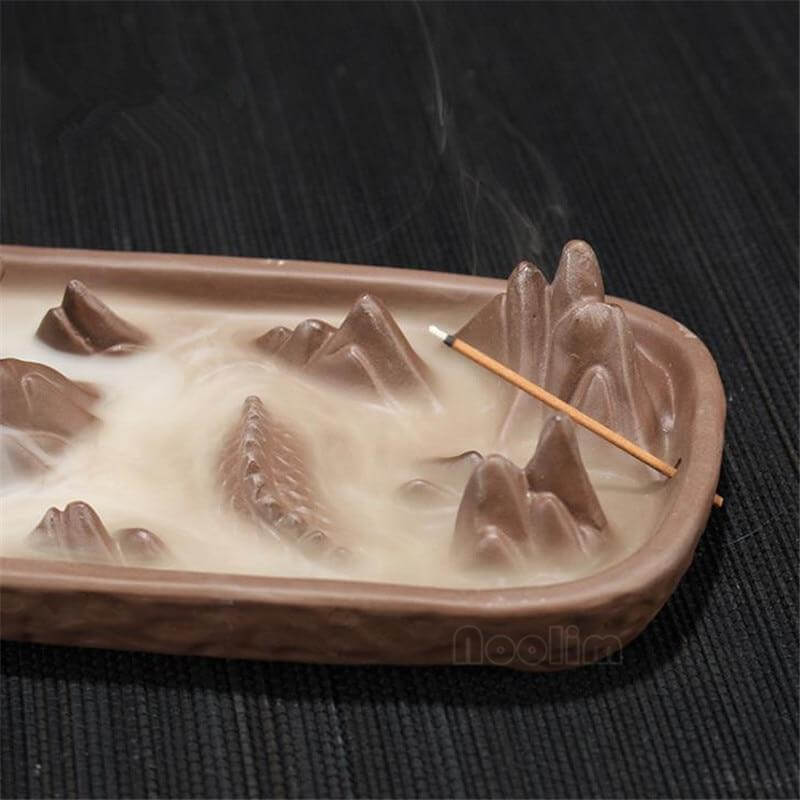 Ceramic Dragon Censer Smoke Backflow Incense Burner - Image 4