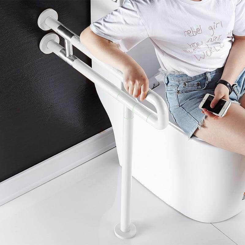 Stainless Steel Wall-Mounted Elderly Bathroom Handrail Safety Bar - Image 5