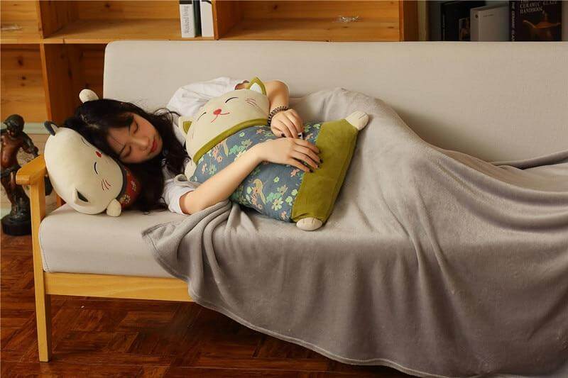 Japanese Style Cute Luck Pillow - Image 7