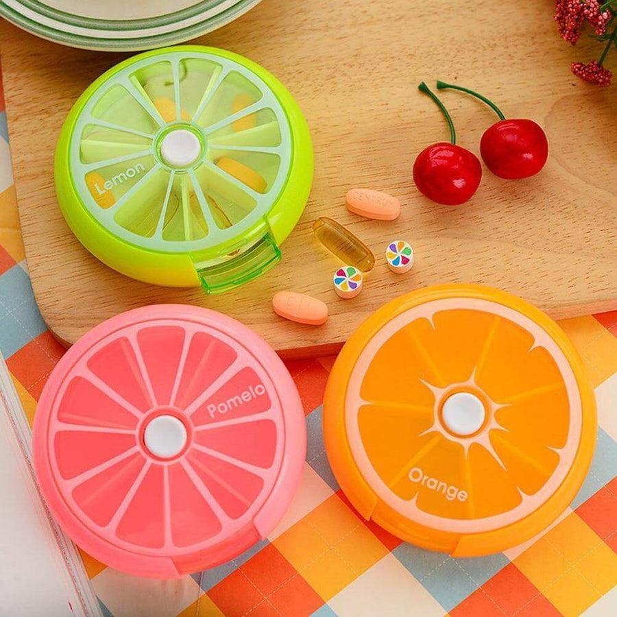 2pcs Weekly Rotating Pill Box Organizer - Image 6