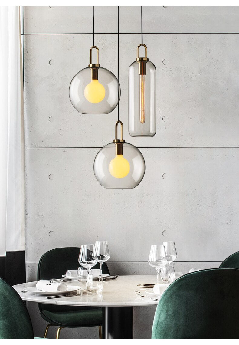 Modern Luxury American Glass Ball Chandelier - Image 11