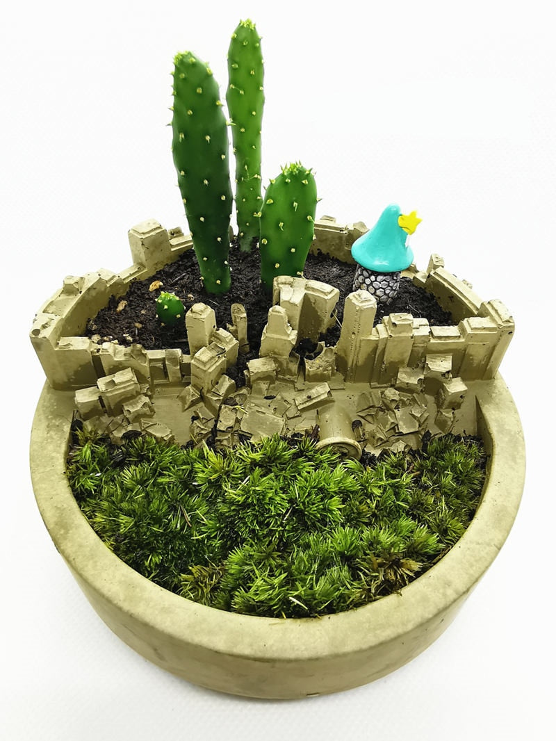 3D Silicone DIY Flower Pot Mold - Image 3