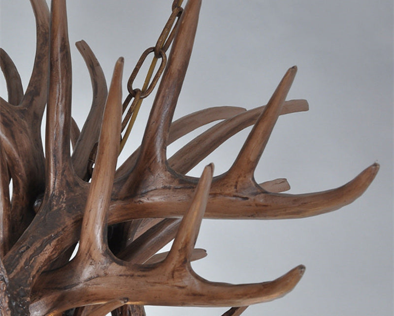 American Loft Style Deer Horn Pendant Light - Image 5